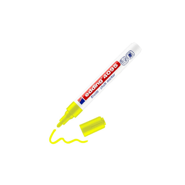 edding 4-4095065  4095 Kreidemarker neongelb