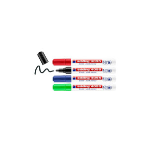 edding 4-4095-4999  4095 Kreidemarker 4er-Set sortiert