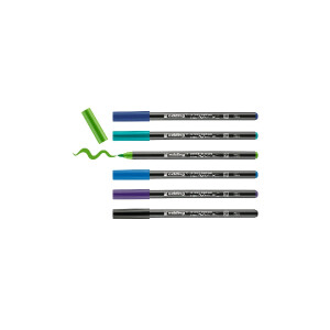edding 4-4200-6099  4200 Porzellanpinselstift 6er-Set...