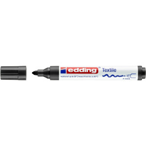 edding 4-4500001  4500 Textilmarker schwarz