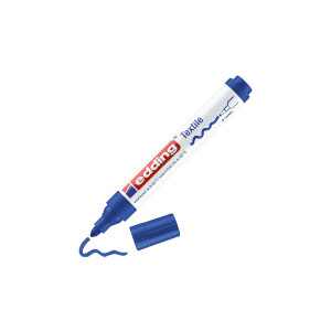 edding 4-4500003  4500 Textilmarker blau