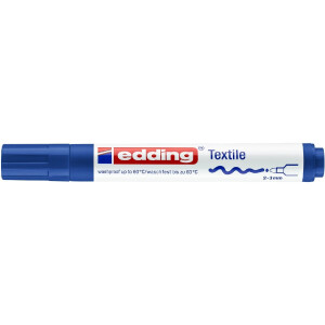 edding 4-4500003  4500 Textilmarker blau