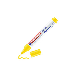 edding 4-4500005  4500 Textilmarker gelb