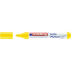 edding 4-4500005  4500 Textilmarker gelb