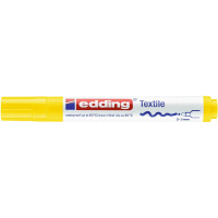 edding 4-4500005  4500 Textilmarker gelb