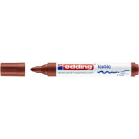 edding 4-4500007  4500 Textilmarker braun
