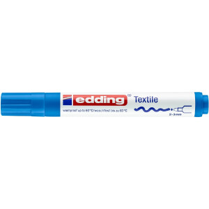 edding 4-4500010  4500 Textilmarker hellblau