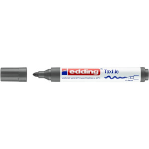edding 4-4500012  4500 Textilmarker grau