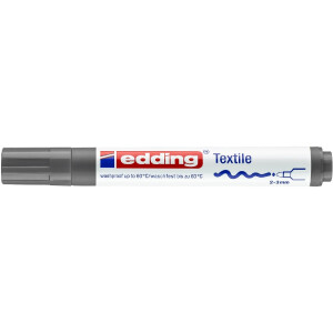 edding 4-4500012  4500 Textilmarker grau