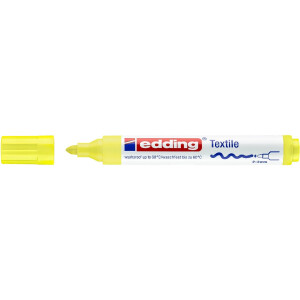 edding 4-4500065  4500 Textilmarker neongelb