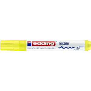 edding 4-4500065  4500 Textilmarker neongelb