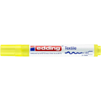 edding 4-4500065  4500 Textilmarker neongelb