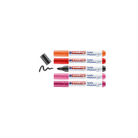 edding 4-4500-5999  4500 Textilmarker 5er-Set sortiert warm