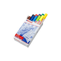 edding 4-4500999  4500 Textilmarker 10er-Faltschachtel sortiert basic