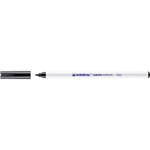 edding 4-4600001  4600 Textilstift schwarz