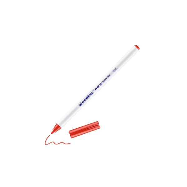 edding 4-4600002  4600 Textilstift rot