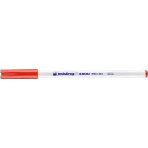 edding 4-4600002  4600 Textilstift rot