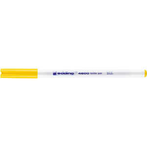 edding 4-4600005  4600 Textilstift gelb