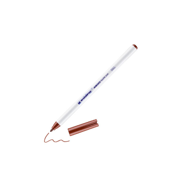 edding 4-4600007  4600 Textilstift braun