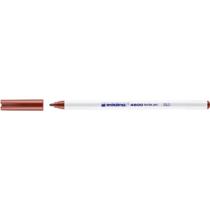 edding 4-4600007  4600 Textilstift braun