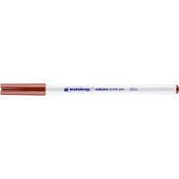 edding 4-4600007  4600 Textilstift braun