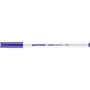 edding 4-4600008  4600 Textilstift violett