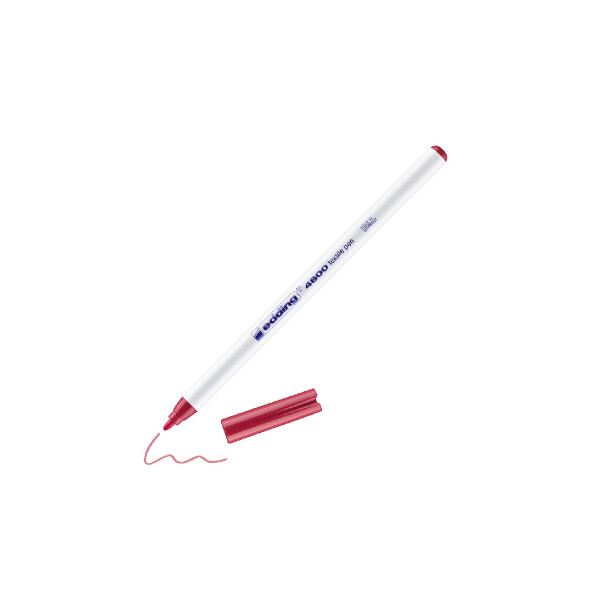 edding 4-4600019  4600 Textilstift karminrot