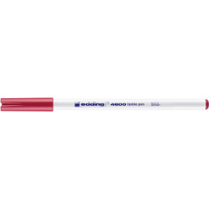 edding 4-4600019  4600 Textilstift karminrot