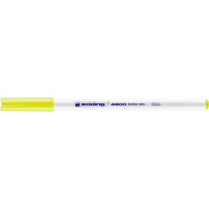 edding 4-4600065  4600 Textilstift neongelb