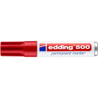 edding 4-500002  500 Permanentmarker rot