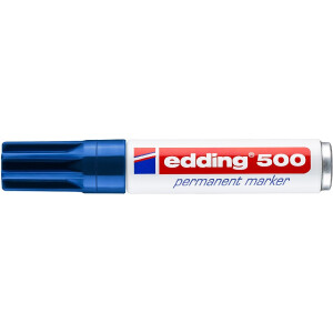 edding 4-500003  500 Permanentmarker blau