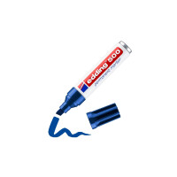 edding 4-500003  500 Permanentmarker blau