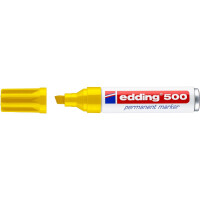 edding 4-500005  500 Permanentmarker gelb