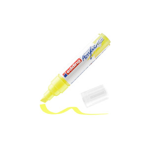 edding 4-5000065  5000 Acrylmarker breit neongelb