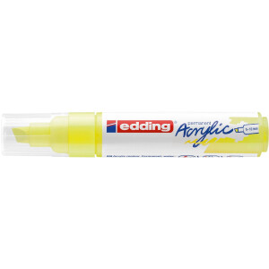 edding 4-5000065  5000 Acrylmarker breit neongelb