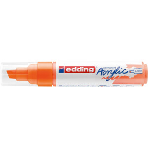 edding 4-5000066  5000 Acrylmarker breit neonorange