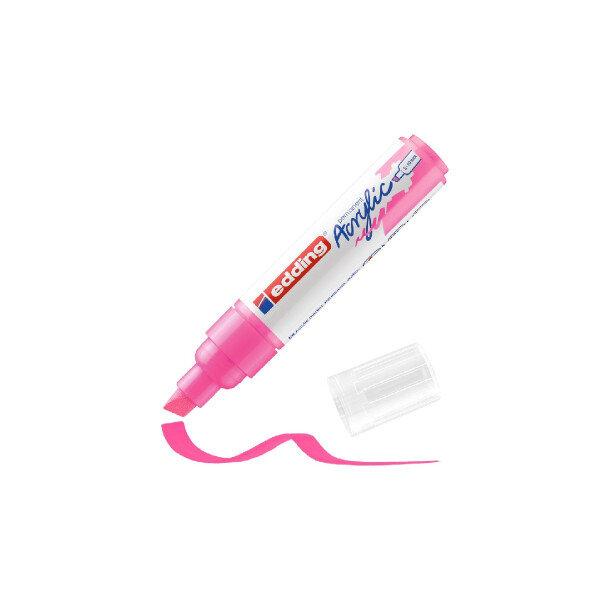 edding 4-5000069  5000 Acrylmarker breit neonpink