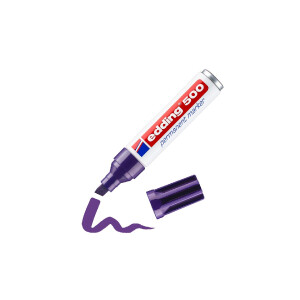 edding 4-500008  500 Permanentmarker violett