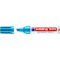 edding 4-500010  500 Permanentmarker hellblau