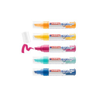 edding 4-5000-5-999  5000 Acrylmarker breit 5er-Set sortiert abstrakt
