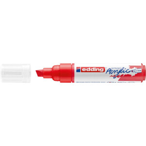 edding 4-5000902  5000 Acrylmarker breit verkehrsrot