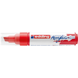 edding 4-5000902  5000 Acrylmarker breit verkehrsrot