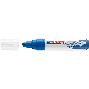 edding 4-5000903  5000 Acrylmarker breit enzianblau