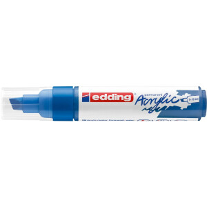 edding 4-5000903  5000 Acrylmarker breit enzianblau