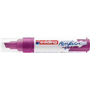 edding 4-5000910  5000 Acrylmarker breit beere