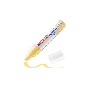 edding 4-5000915  5000 Acrylmarker breit pastellgelb