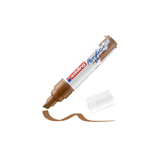 edding 4-5000919  5000 Acrylmarker breit haselnuss