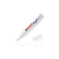 edding 4-5000922  5000 Acrylmarker breit verkehrsweiß