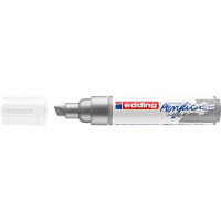 edding 4-5000923  5000 Acrylmarker breit silber