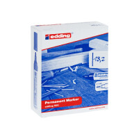 edding 4-500999  500 Permanentmarker 10er-Faltschachtel sortiert